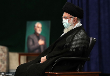 دومین شب مراسم عزاداری حضرت اباعبدالله الحسین (ع) با حضور رهبر معظم انقلاب در سال 1400