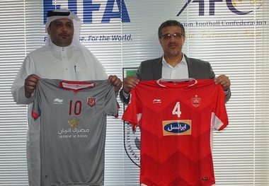 رونمایی از پیراهن پرسپولیس و الدحیل +عکـس
