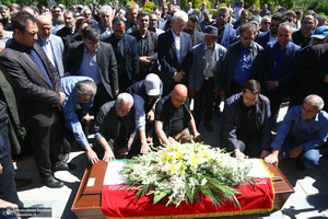 مراسم تشییع مرحوم مسعود اسکویی