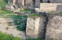 عرصه اثر ثبت جهانی پل بند لشکر، محل دپوی زباله شد (1)