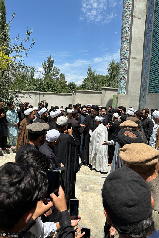 حضور سید حسن خمینی در دانشگاه امام خمینی گلگت