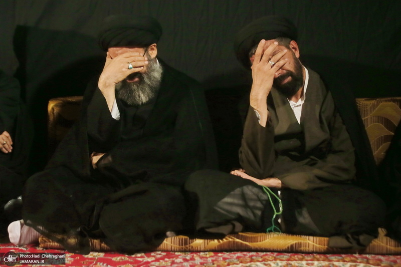 عزاداری دهه اول ماه صفر در بیت مرحوم آیت الله نصرالله شاه آبادی‎ (ره)