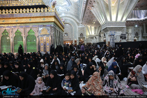 مراسم احیاء شب نوزدهم ماه مبارک رمضان در حرم مطهر امام خمینی (س) 