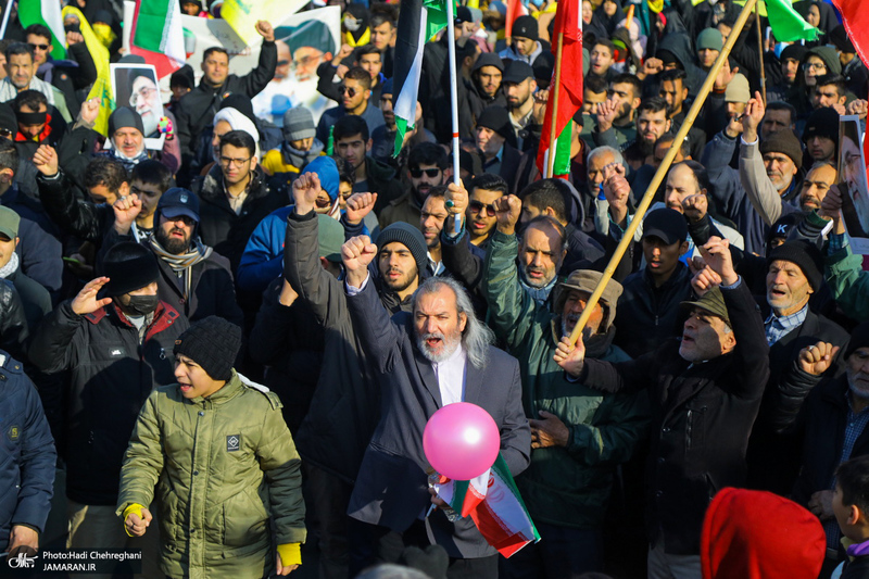 راهپیمایی باشکوه 22 بهمن در قم