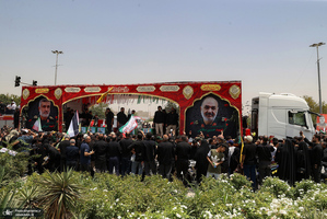 مراسم تشییع شهدای جنگ تحمیلی رژیم صهیونیستی در تهران-6