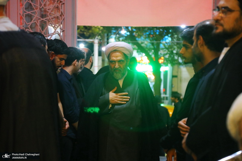 مراسم بزرگداشت همسر مرحوم آیت الله سید حسن طاهری خرم آبادی 
