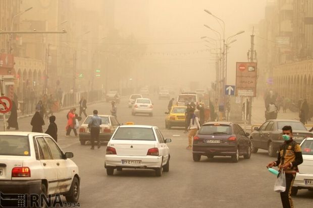 سرعت وزش باد در زابل به ۹۴ کیلومتر بر ساعت رسید