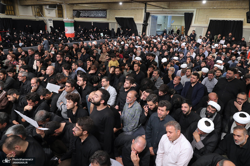 مراسم بزرگداشت شهدای جنگ تحمیلی اخیر با حضور و سخنرانی رهبر معظم انقلاب