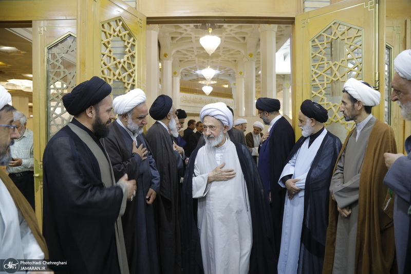 مراسم سالگرد ارتحال امام خمینی (س) از سوی رهبر معظم انقلاب اسلامی در قم