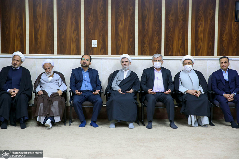 دیدار نوروزی رئیس موسسه تنظیم و نشر آثار امام خمینی (س) با کارکنان موسسه
