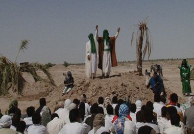 واقعه تاریخی غدیرخم در شهرستان جوین بازسازی شد