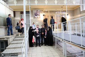 بازدید گردشگران نوروزی از بیت امام خمینی(س) در جماران -2