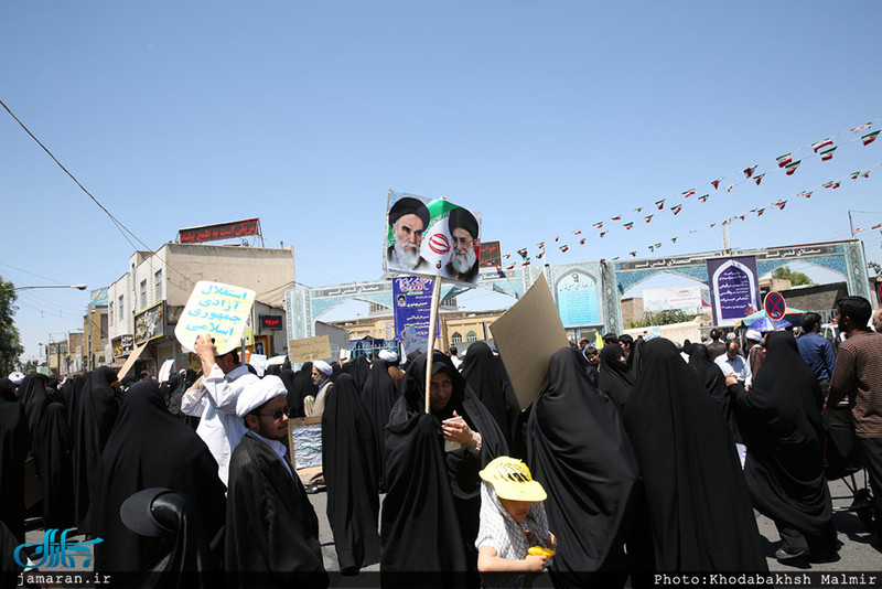 راهپیمایی با شکوه روز جهانی قدس در قم