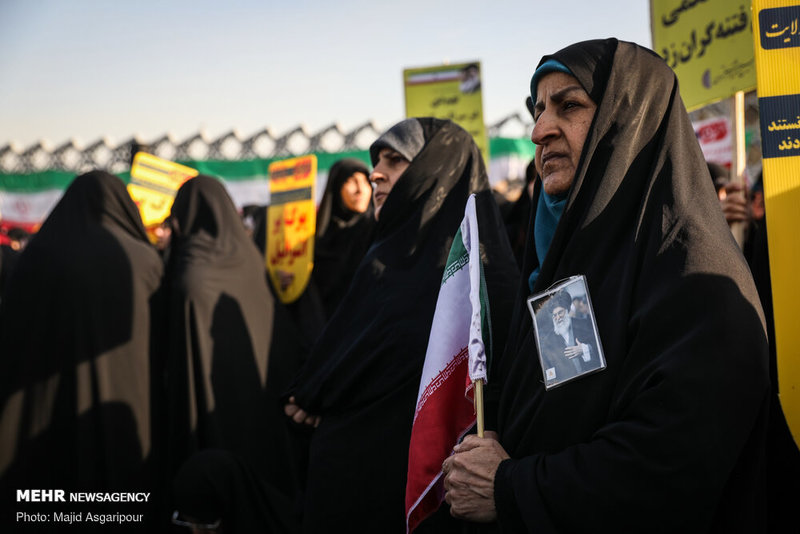 راهپیمایی حماسه نهم دی ماه در سراسر کشور