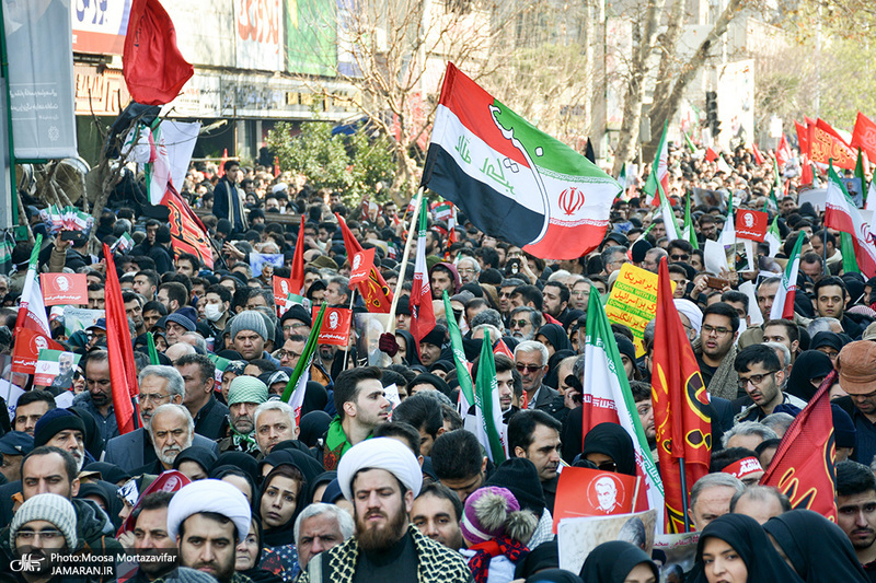  حضور میلیون ها تهرانی در تشییع پیکر مطهر سردار قاسم سلیمانی - 9 