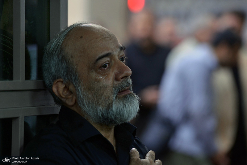 مراسم تشییع سیدعلی صنیع خانی از مسجد الرسول (ص) نازی آباد