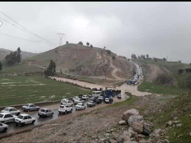 تردد در محور اندیکا-مسجدسلیمان به روال عادی برگشت