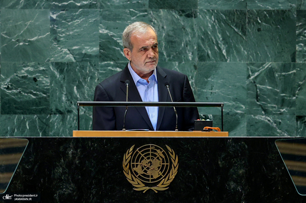 مسعود پزشکیان: آمده ام تا مناسبات کشورم را بر اساس ملزومات و واقعیت‌های دنیای امروز سازمان‌دهی کنم/ وحشیگری دیوانه‌وار اسرائیل در لبنان باید متوقف شود/ ما خواهان صلح برای همه هستیم و با هیچکس سر جنگ و دعوا نداریم/ ما آماده تعامل با اعضای برجام هستیم