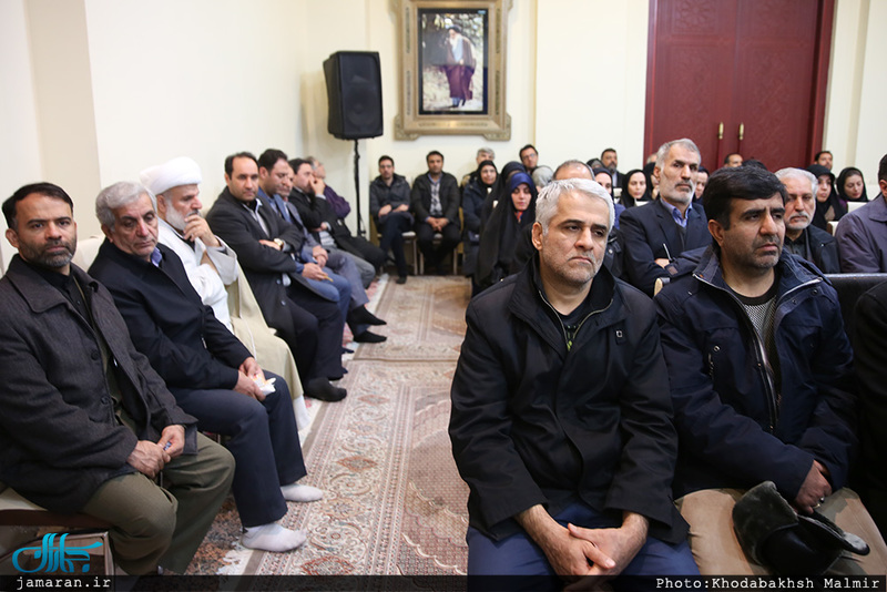 دیدار رئیس و کارکنان سازمان فرهنگ و ارتباطات اسلامی با سید حسن خمینی