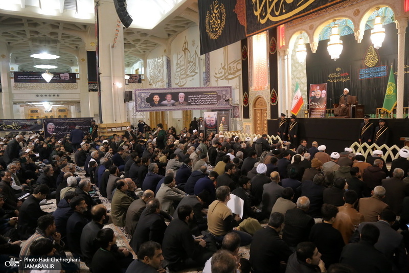 مراسم بزرگداشت سپهبد شهید حاج قاسم سلیمانی درحرم مطهر حضرت معصومه(س)