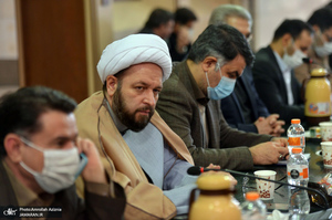 جلسه ستاد دهه فجر انقلاب اسلامی در حرم مطهر امام خمینی (س)