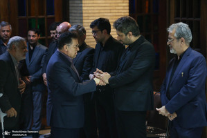 مراسم ختم مادر مهدی طباطبایی