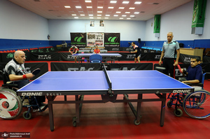 اردوی آمادگی تیم پارا تنیس روی میز اعزامی به بازی‌های هانگژو