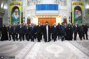 تجدید میثاق اعضای هیئت دولت با آرمان های امام خمینی (س) -1