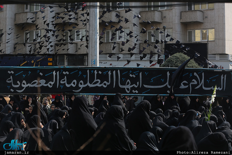مراسم عزاداری روز شهادت حضرت زهرا(س) در سطح شهر تهران