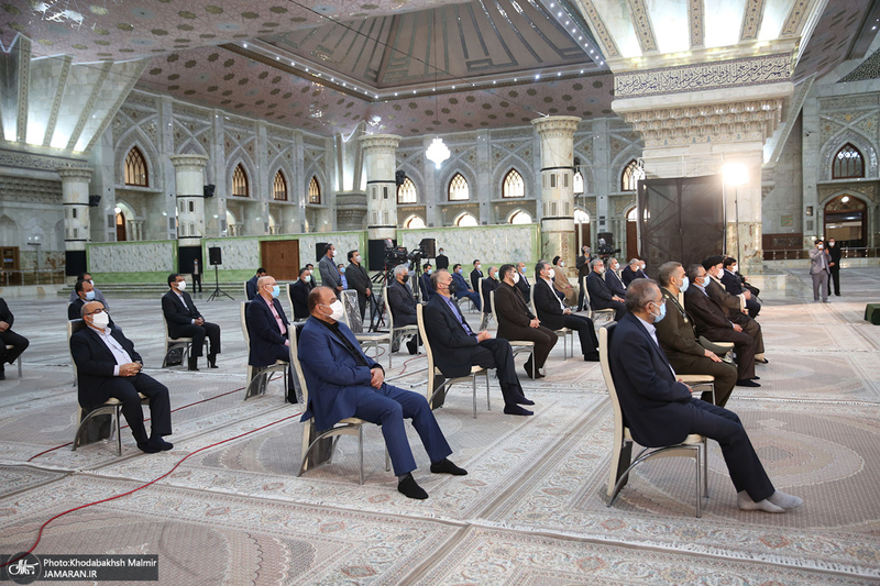 تجدید میثاق رئیس جمهور و اعضای دولت سیزدهم با آرمان های حضرت امام (س)