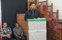 مراسم بزرگداشت امام خمینی (س) در روستای ولمازو برگزار شد + تصاویر
