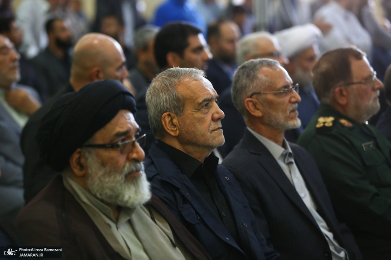 مراسم چهلمین روز سالگرد شهادت سید ابراهیم رییسی