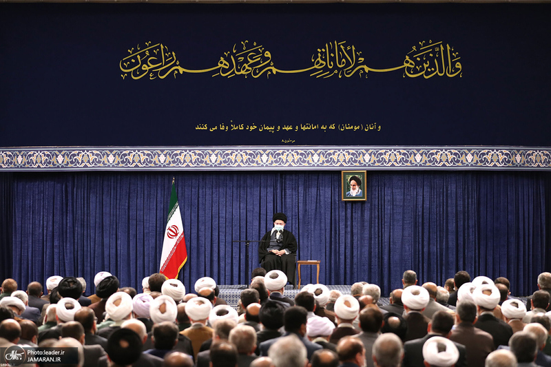 دیدار رمضانی مسئولان نظام با رهبر معظم انقلاب