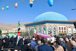 مراسم تشييع سردار عليرضا افشار