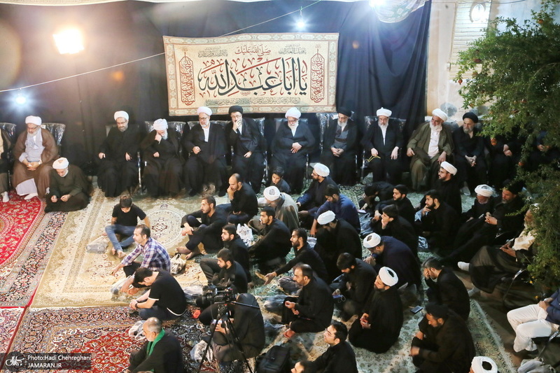 عزاداری دهه اول ماه صفر در بیت مرحوم آیت الله نصرالله شاه آبادی‎ (ره)