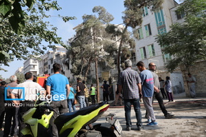 حمله رژیم صهیونیستی به مناطق مسکونی تهران + تصاویر