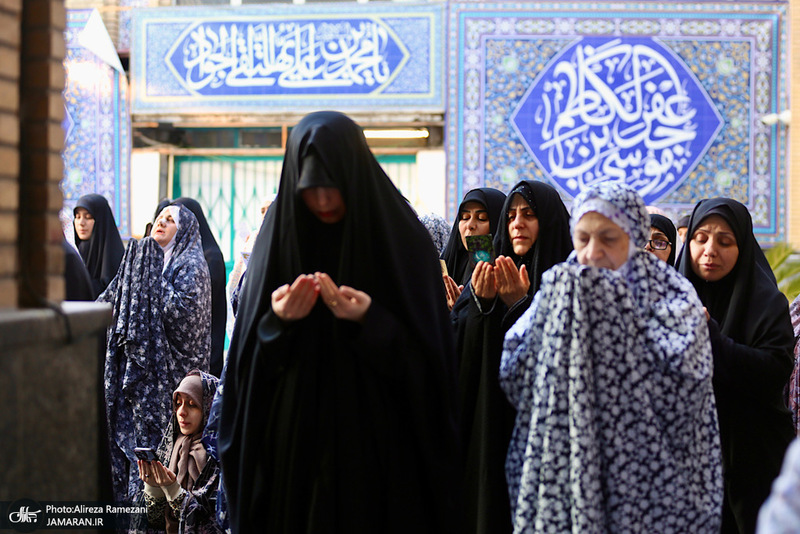 مراسم اقامه نماز عيد سعيد فطر در امام زاده صالح (ع)