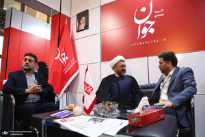 حضور حجت الاسلام و المسلمین علی کمساری در بیست‌ و چهارمین نمایشگاه رسانه‌های ایران