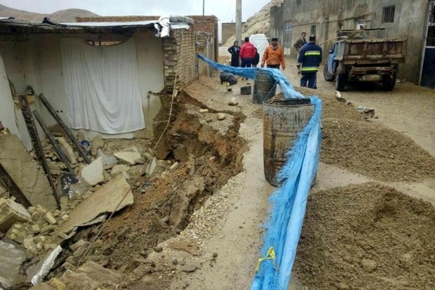 باران شدید به 62 واحد مسکونی مجن خسارت زد