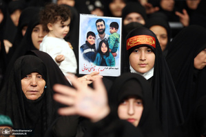 آخرین شب مراسم عزاداری حضرت اباعبدالله الحسین (ع) در حسینیه امام خمینی