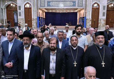 تجدید میثاق رهبران و پیروان ادیان الهی با آرمان‌های حضرت امام (س)