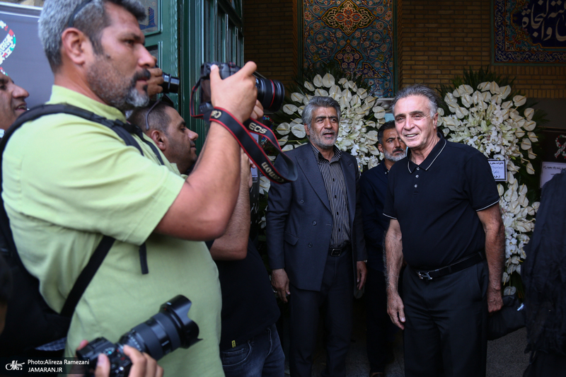 مزاسم ختم مرحوم سعید راد در مسجد  الرسول (ص)