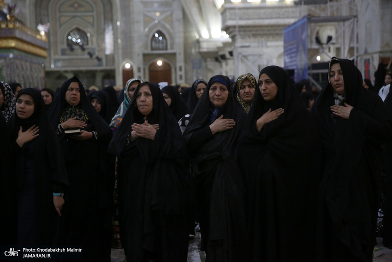 ..احیای شب بیست وسوم ماه مبارک رمضان در حرم مطهر امام خمینی(س)