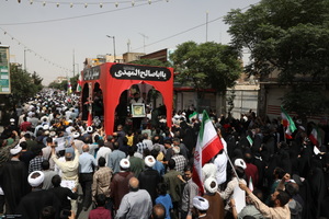 جمعه خشم و نصر و تشییع پنج شهید حمله رژیم صهیونیستی در قم