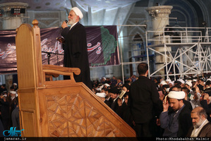 مراسم احیاء شب بیست و یکم ماه مبارک رمضان درحرم مطهر امام خمینی (س) /2