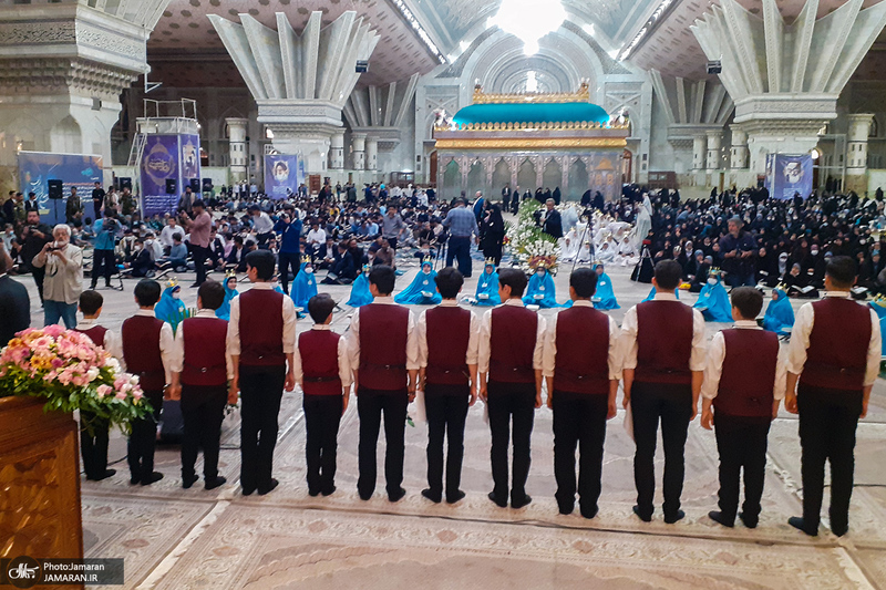 نخستین کنگره قرآنی آموزش و پرورش منطقه 2 تهران در حرم امام خمینی (س)