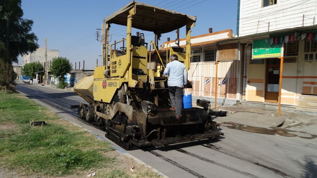 ۳۰ هزارمترمربع از معابر شهرقلعه رئیسی آسفالت میشود