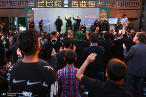 مراسم شهادت امام جعفر صادق (ع) در میدان امام حسین (ع)