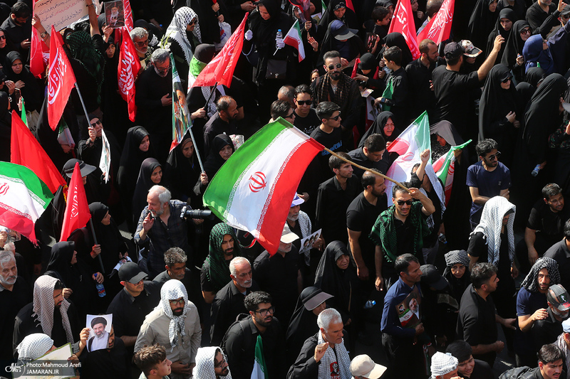 مراسم تشییع پیکر مطهر رهبر شهید انقلاب در تهران -3