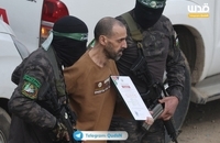 تحویل پنجمین گروه از اسرای صهیونیست در نوار غزه در چارچوب مرحله اول توافق طوفان الاقصی برای تبادل اسرا  (12)